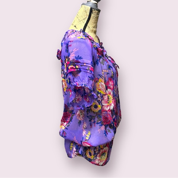 385 - FLORAL BLOUSE MEDIUM - Picture 3 of 16